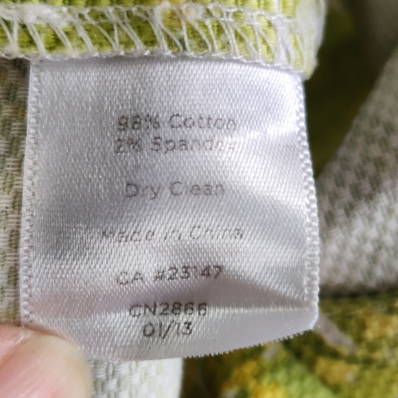 Limes Galore Sheath Dress from Talbots - Picture 5 of 5